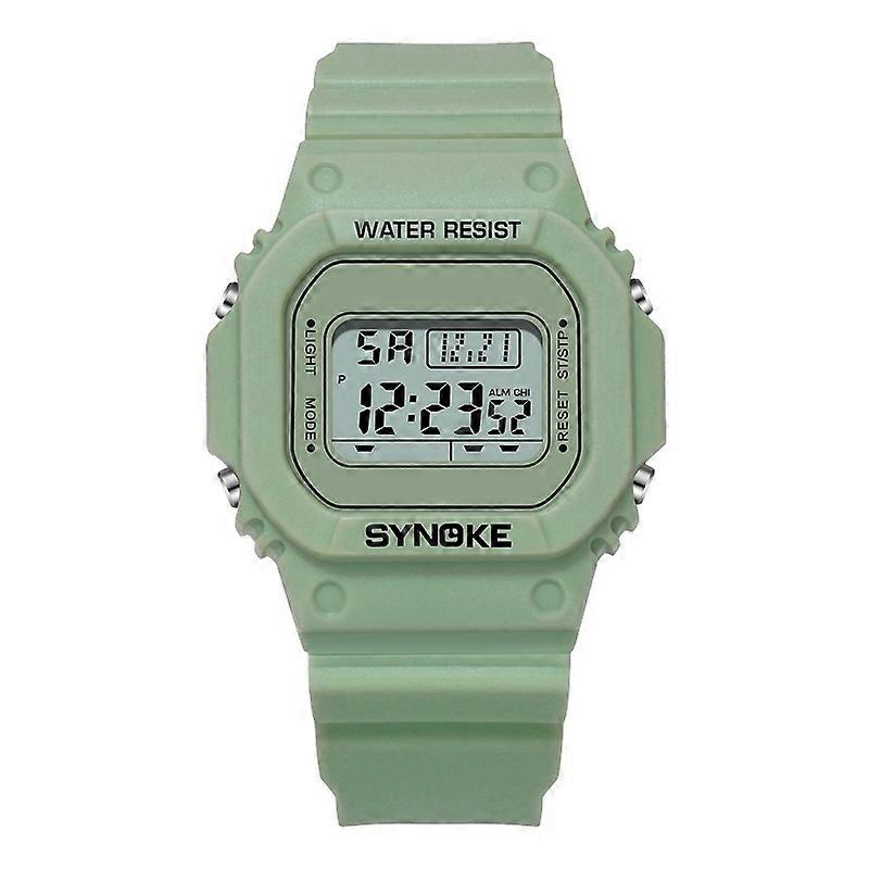 SYNOKE 9620 Relógio Eletrônico com Pulseira de Plástico para Casal