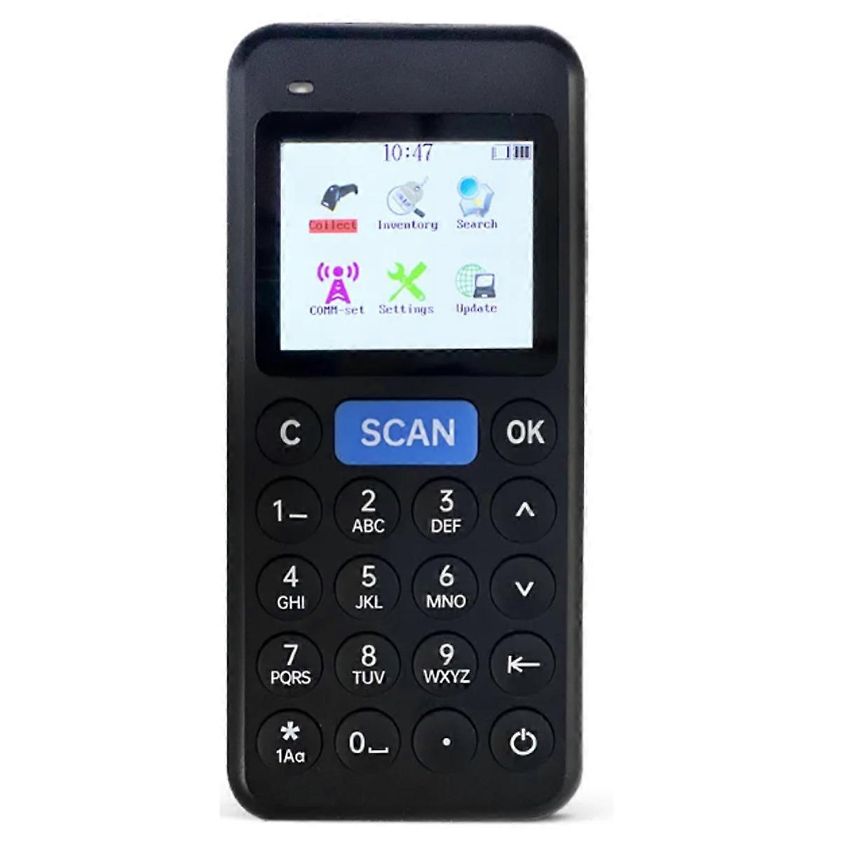 Wireless Barcode Scanner 1D 2D Inventory Counter PDA Data Collector for Warehouse Supermarket Management