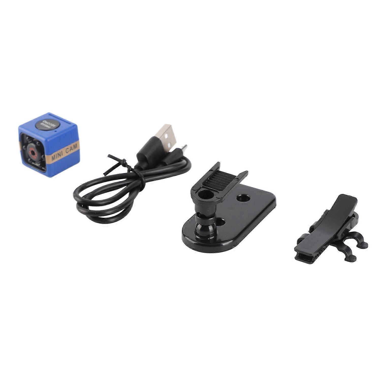 Tiny Security Camera 1080P HD with Night Vision Motion Detection Loop Recording Portable Surveillanc