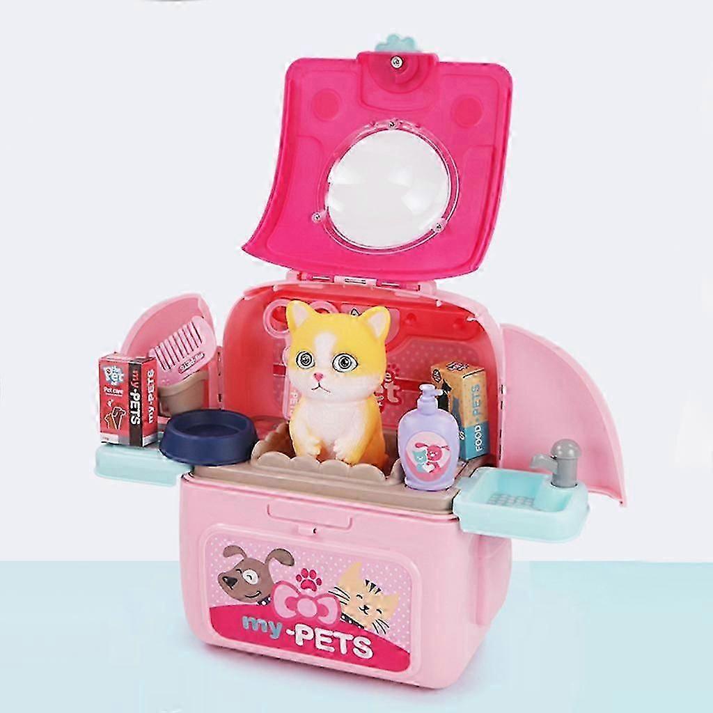 Creative Kids Pretend Play Backpack Role Play Toy Children School Games ...