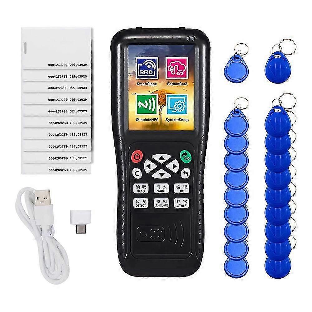 unique NFC RFID Card Copier Reader Writer,NFC Smart Card Reader Writer RFID Copier, English Version ICopy