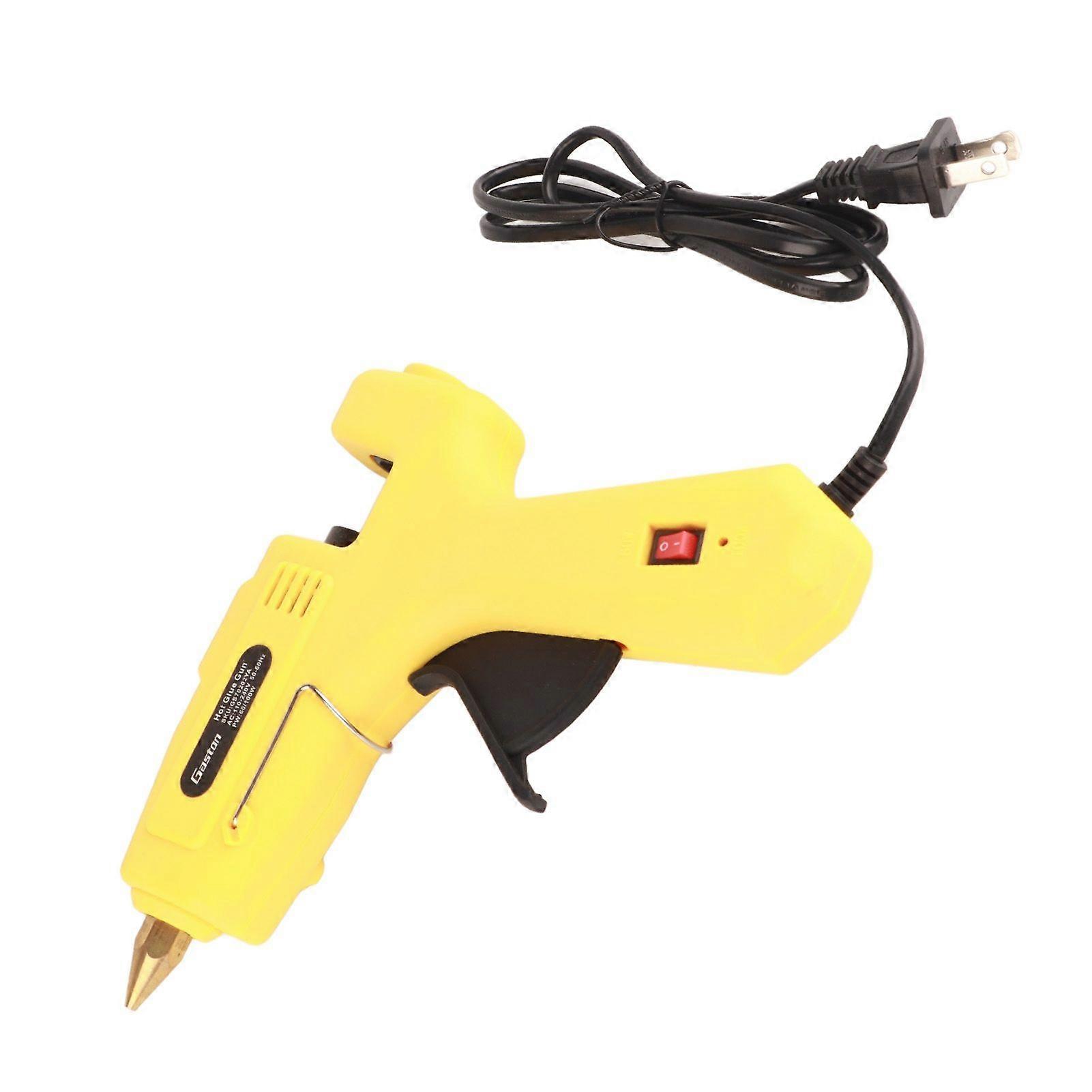 Hot Glue Melter 60 to 100W Adjustable Temperature Mini Portable Hot Glue Melting Tool for Sticks Handicraft