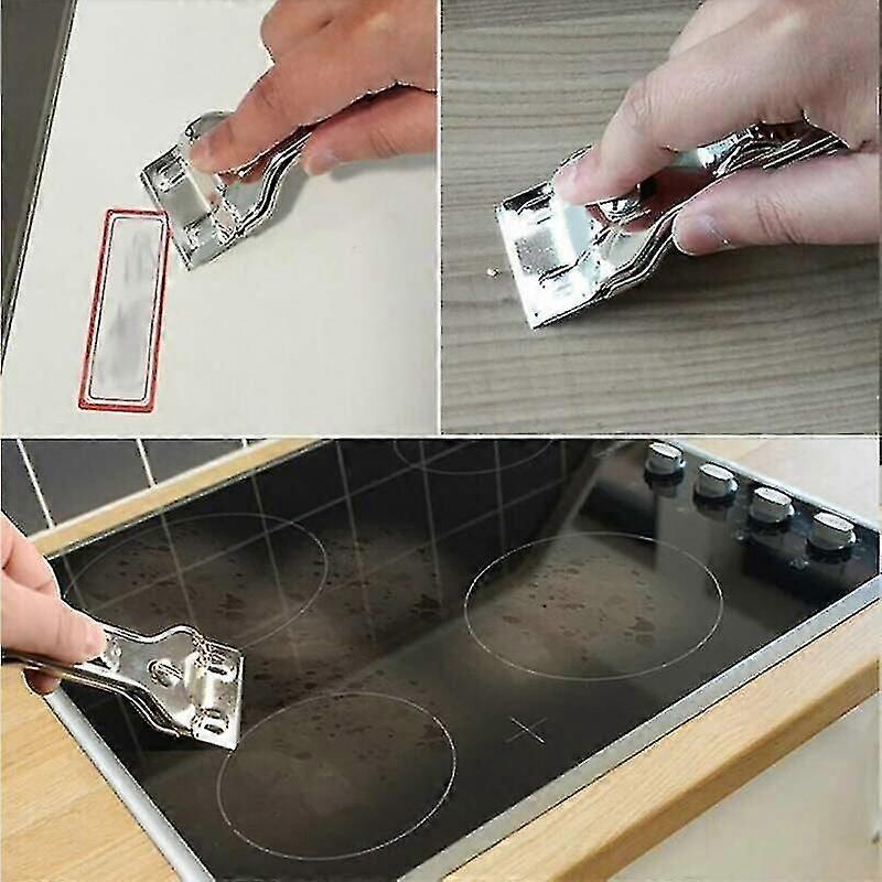 Hob Scraper Multifunction Ceramic Glass Cleaner Oven Cooker Remover Tools+blades