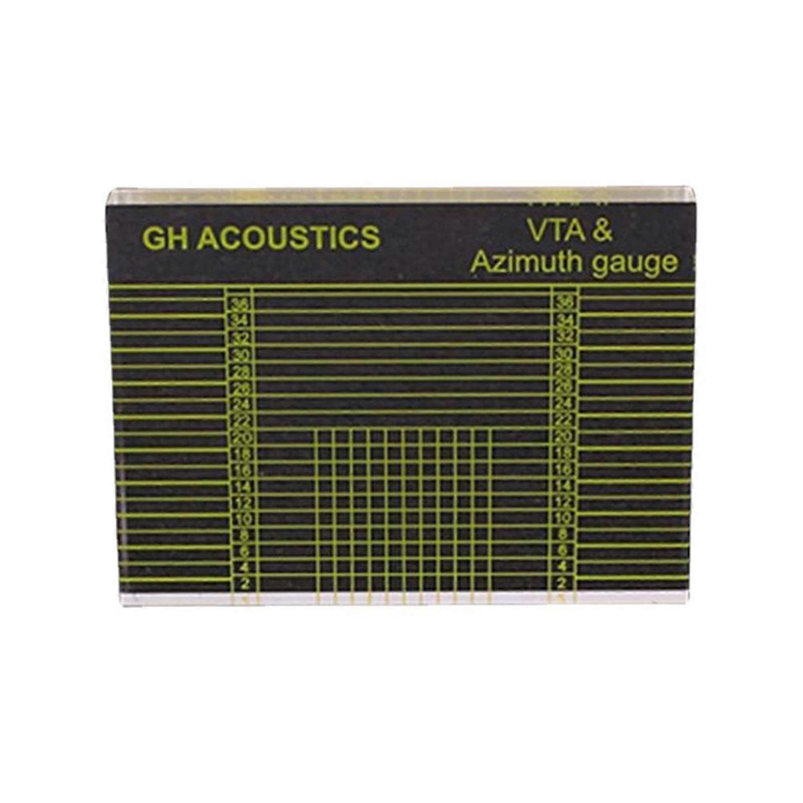 Protractor VTA  Turntable Phonograph Cartridge Stylus Alignment Adjustment Tool Suitable for Most