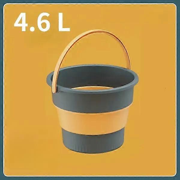 Folding Bucket Multifunctional Silicone Bucket for Car Washing Fishing Camping Water Container Collapsible Bucket