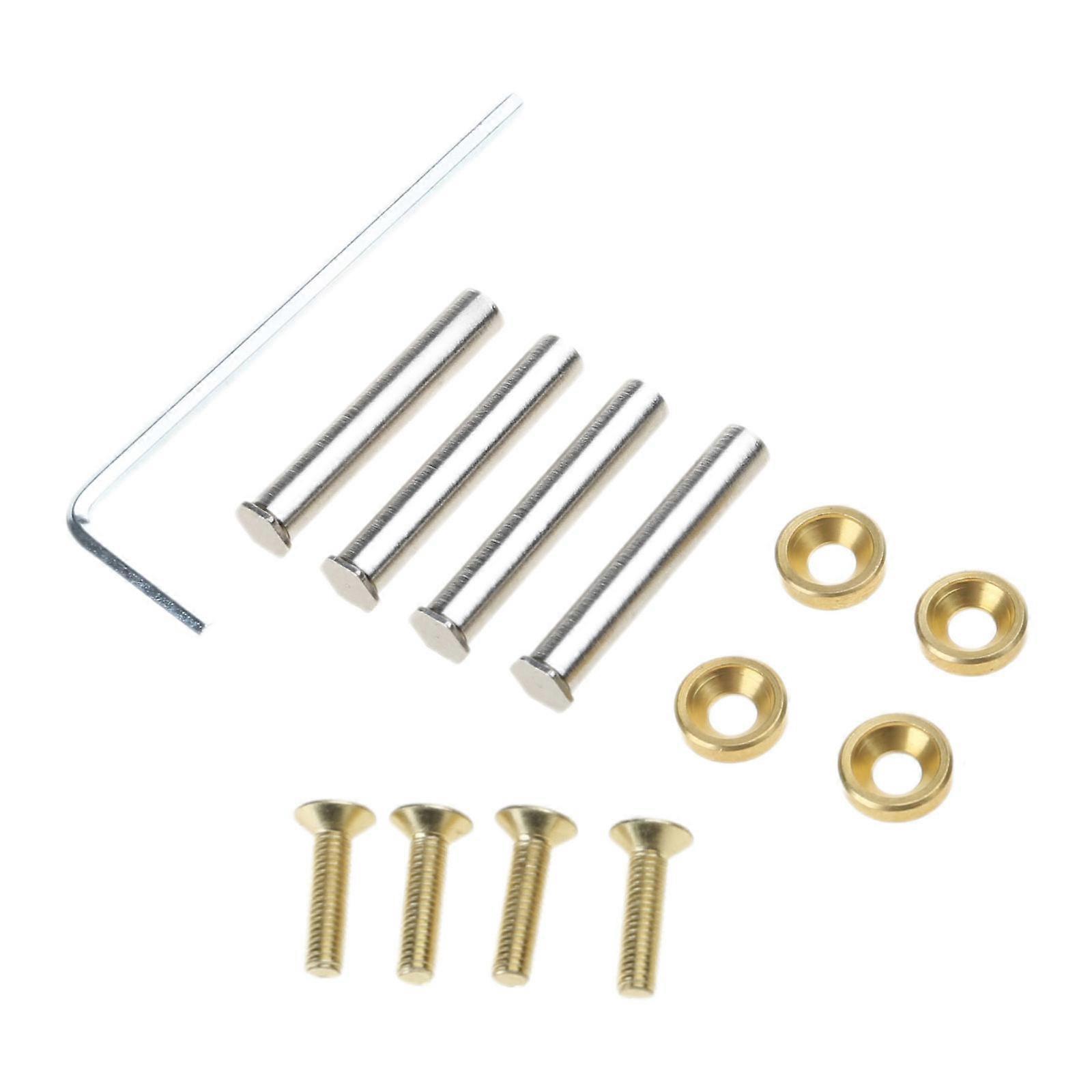 4pc Fixing Fan Screws for 25mm Thickness Computer Cooling Fan PC Case Cooling Fan Mounting Screw Double Locking Fastener White