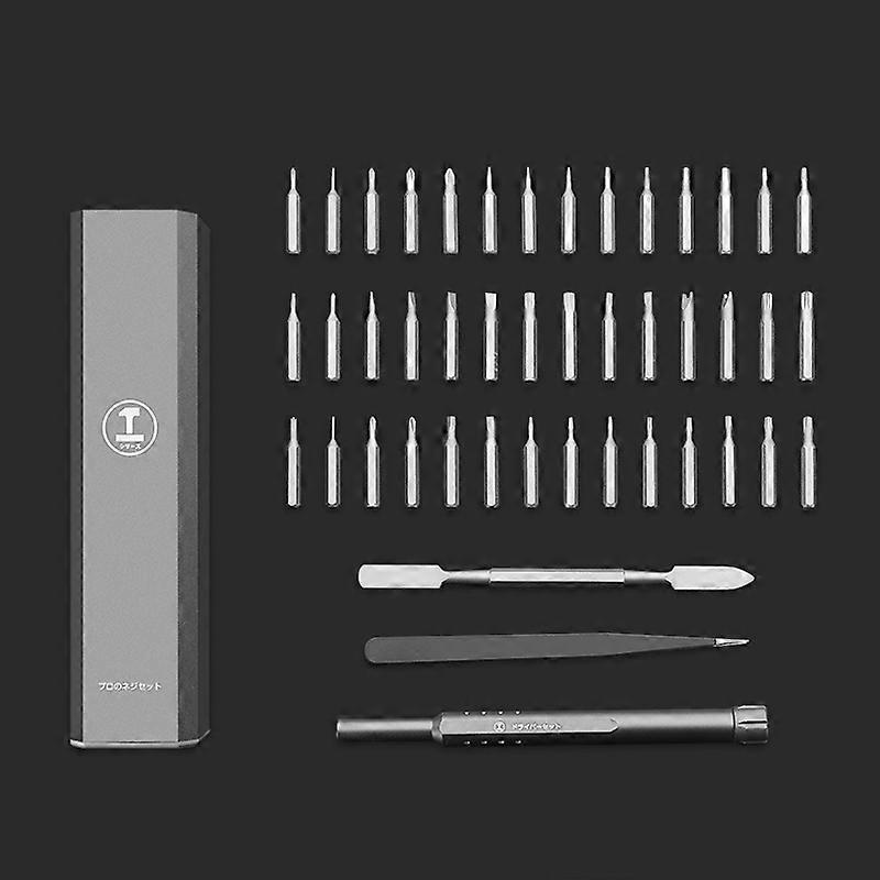 GREENER Screw Set Mobile Notebook Disassembling Maintenance Tool, Series: 44 In 1 Aluminum Barrel