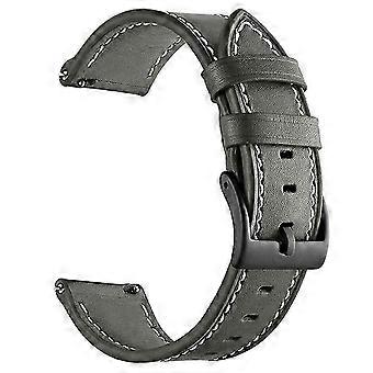 Para Forerunner 265/255 22mm Costura Correa de reloj Correa de reloj de vaca Estilo D Multicolor