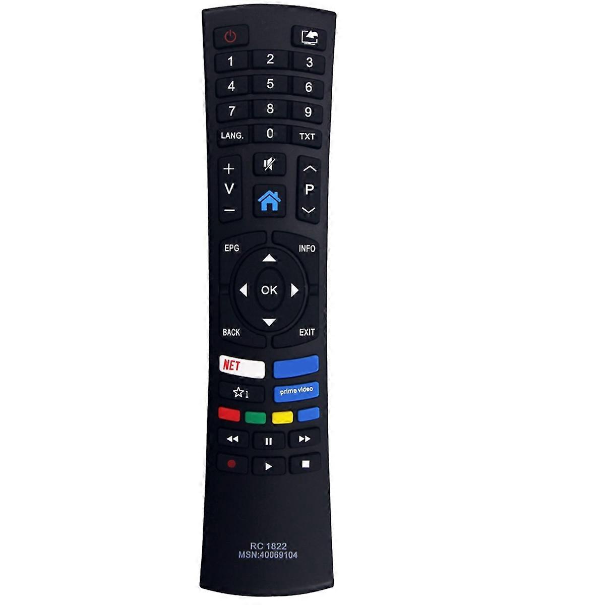 RC1822 Replace Remote Control for Medion Bush TV Remote Control