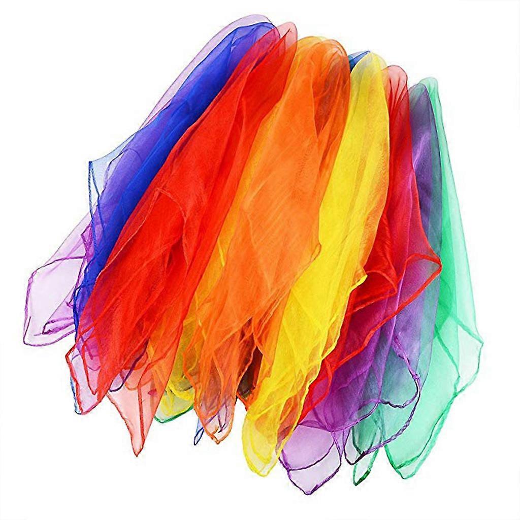 Dancing And Juggling Towels Candy Colored Gym Towel Dance Practical Gauze Scarf Multi One Size