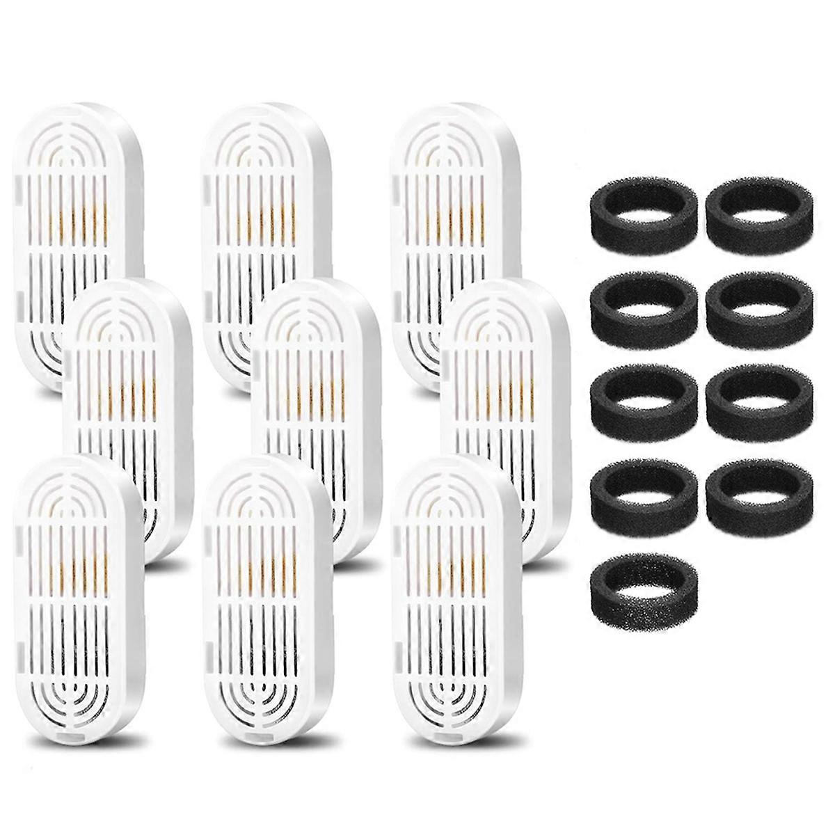 9PCS Cat Water Fountain Filters Drinking Fountain Replacement Filter