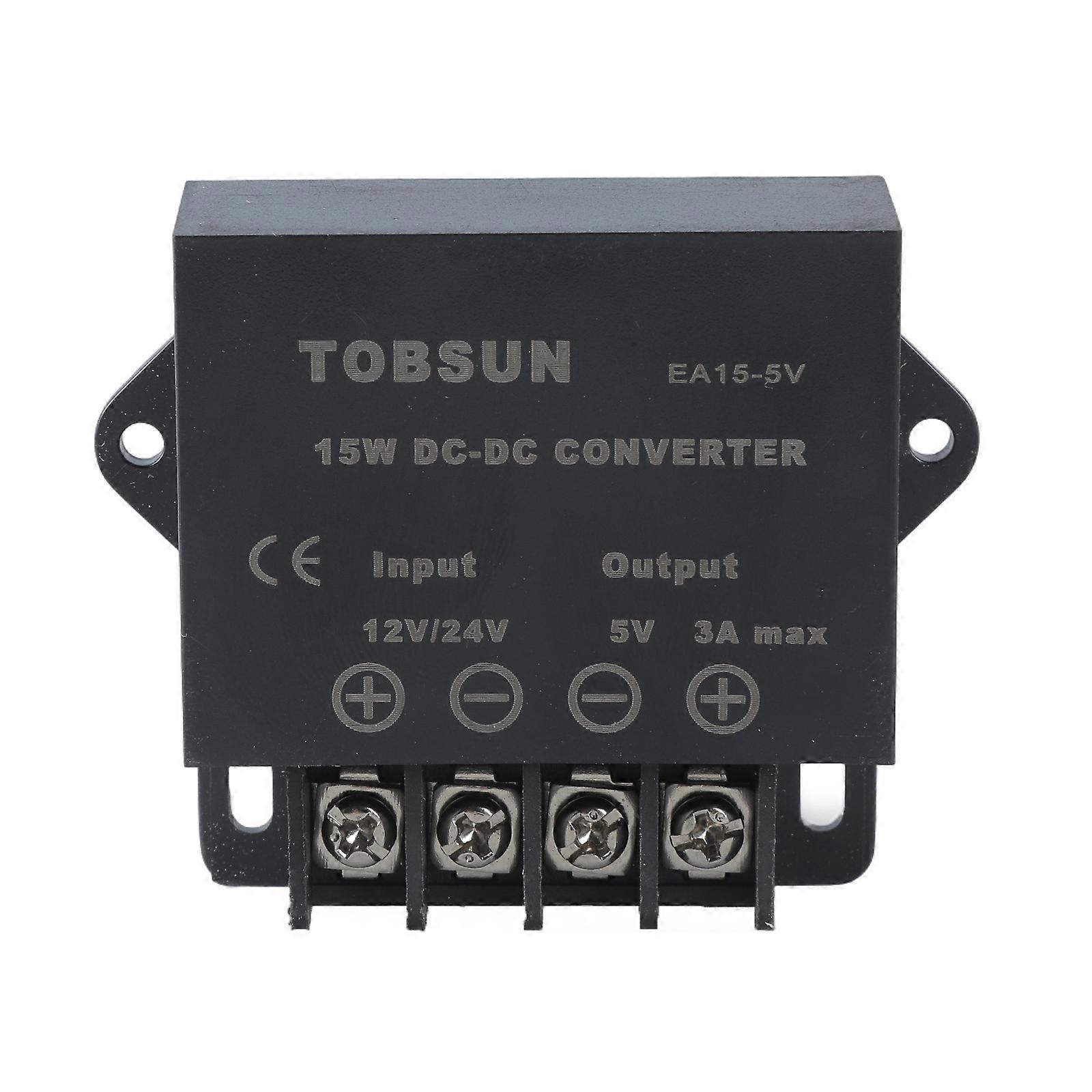 12V/24V to 5V Converter Regulator Car Step Down Reducer Stablizer Step Down Module for Automotive and Electronics