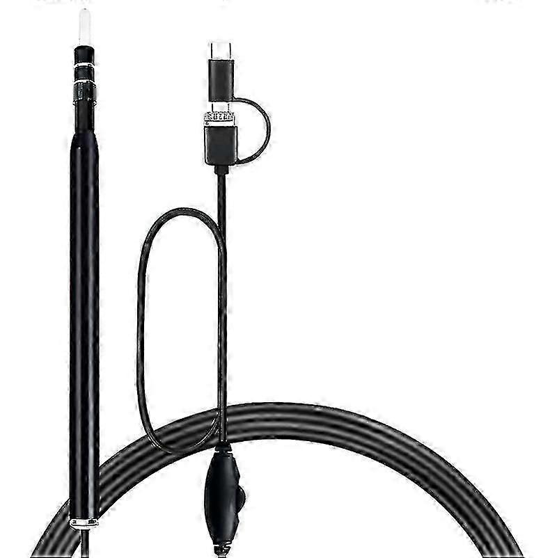 Medical In Ear Cleaning Endoscope Spoon Mini Camera Ear Picker Ear Wax Removal Visual  Support Android Pc