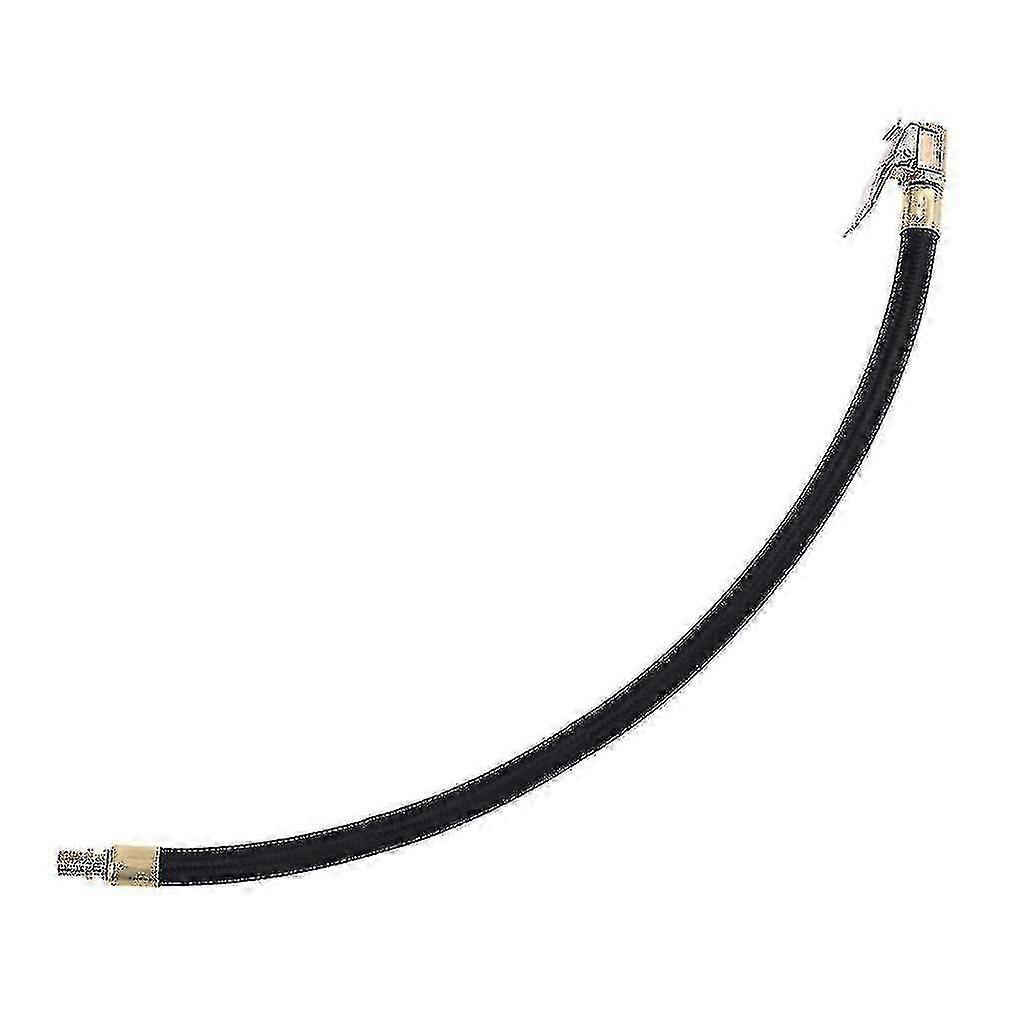 Tire Air Chuck with Rubber Hose (10/20/30/40/60/80cm), Tire-valve Fine Thread