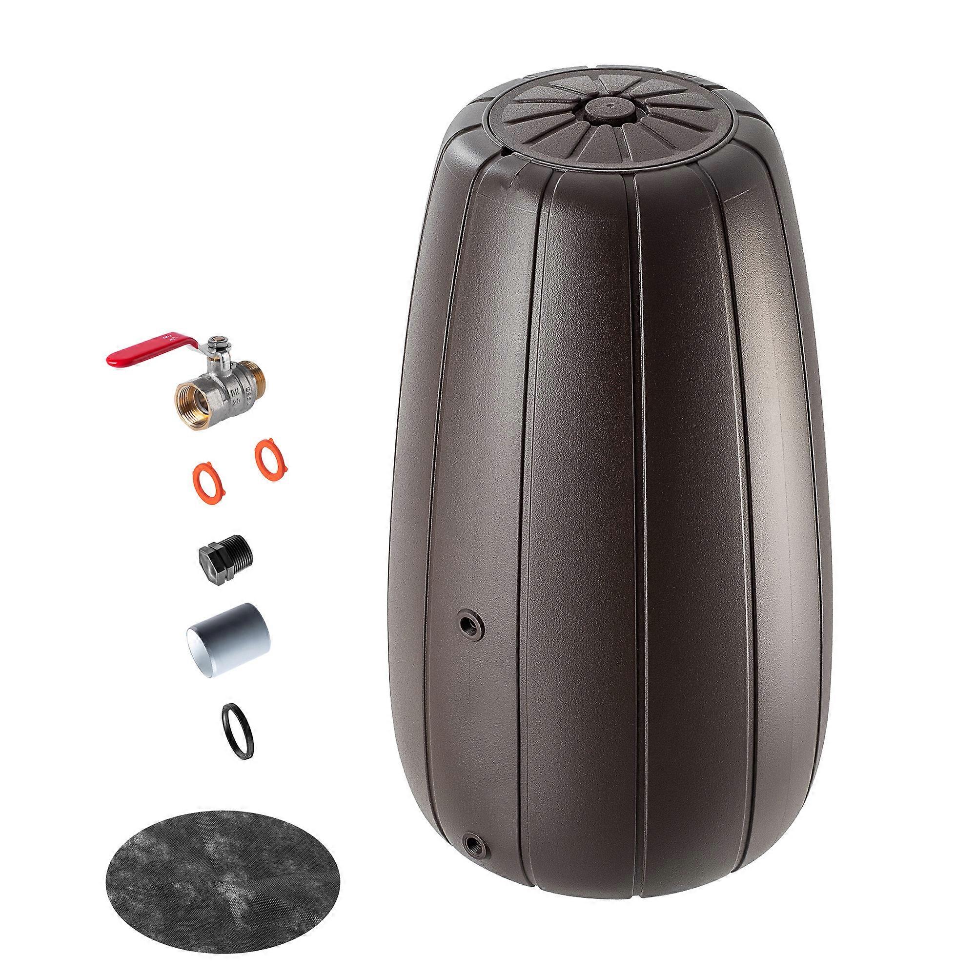 KADAX Eco Sadevesisäiliö 200L hanalla ja kattilalla 2in1