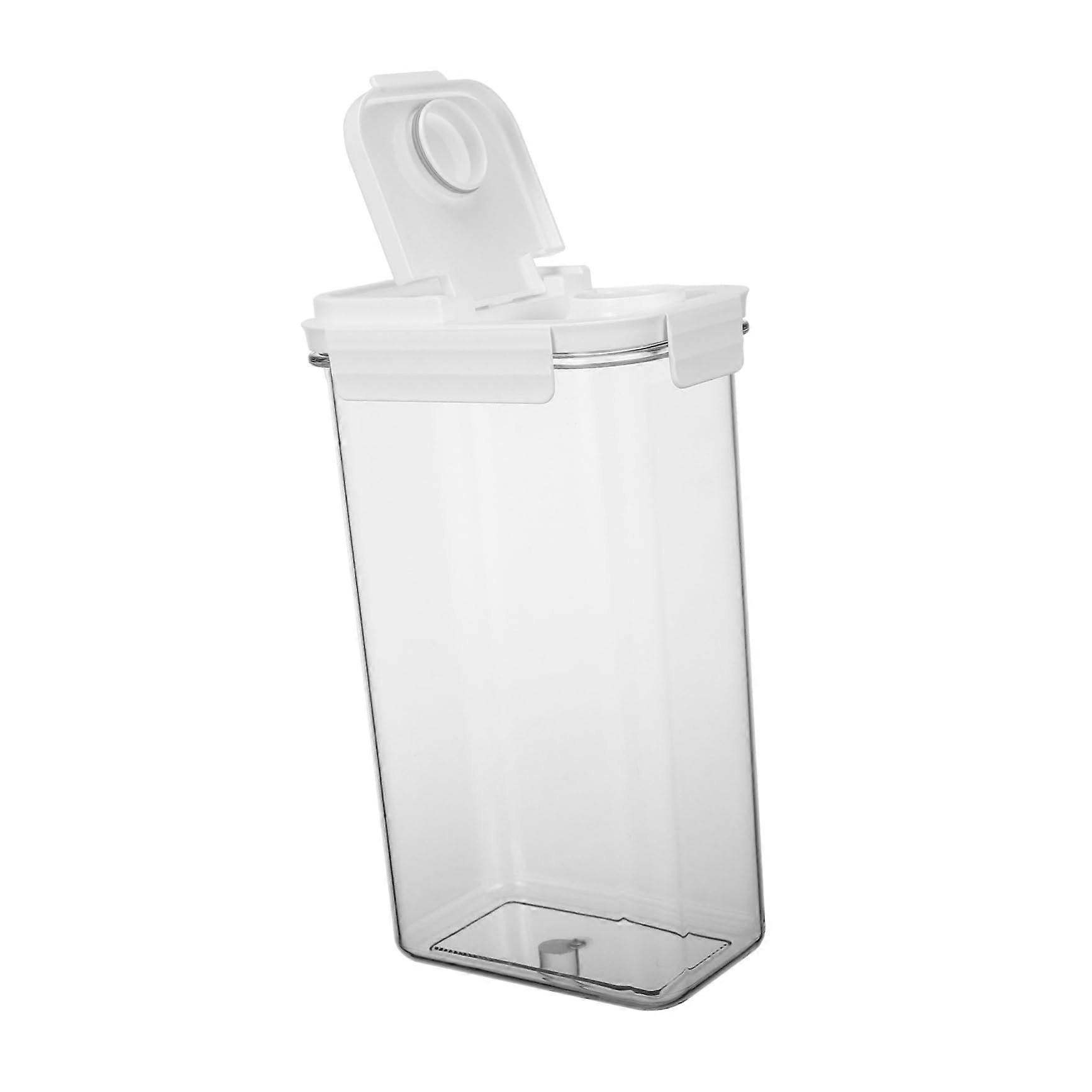 Food Storage Containers 2300ml for Pasta and Spaghetti with Airtight Lids, BPA-Free Plastic, Clear Design