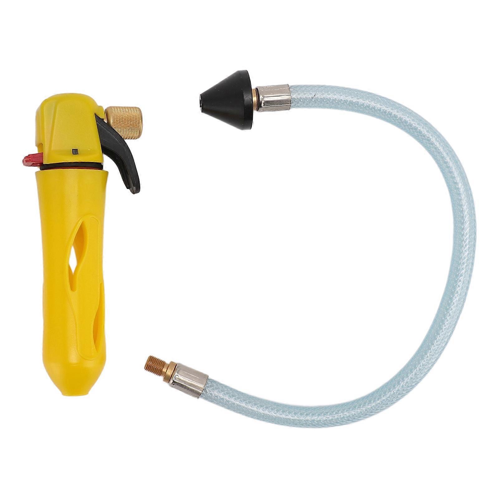 AC Drain Line Cleaner Tool with Hose ABS Brass Easy Operate Portable Opener Tool for Condensate Line