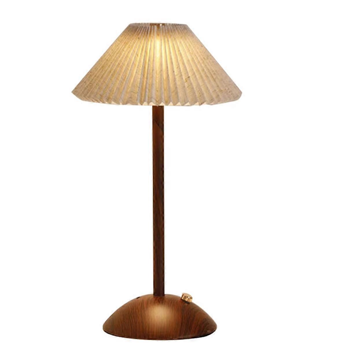 Bedside Sleeping Light 3 Color Dimmable Nightstand Light Rechargeable Decorative Table Light with B