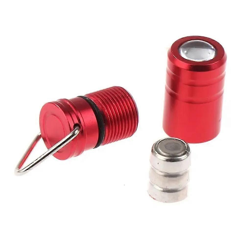 Mini pocket button battery led flashlight strong light gift key chain flashlight