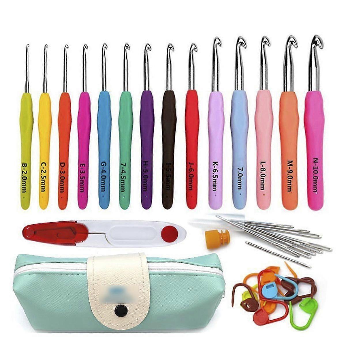 36 Piece Crochet Hook Set with Portable Bag