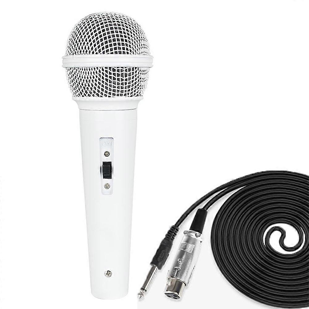 MB-106 Ergonomic Handheld Mic Plug and Play Wired Microphone with 3m Cable