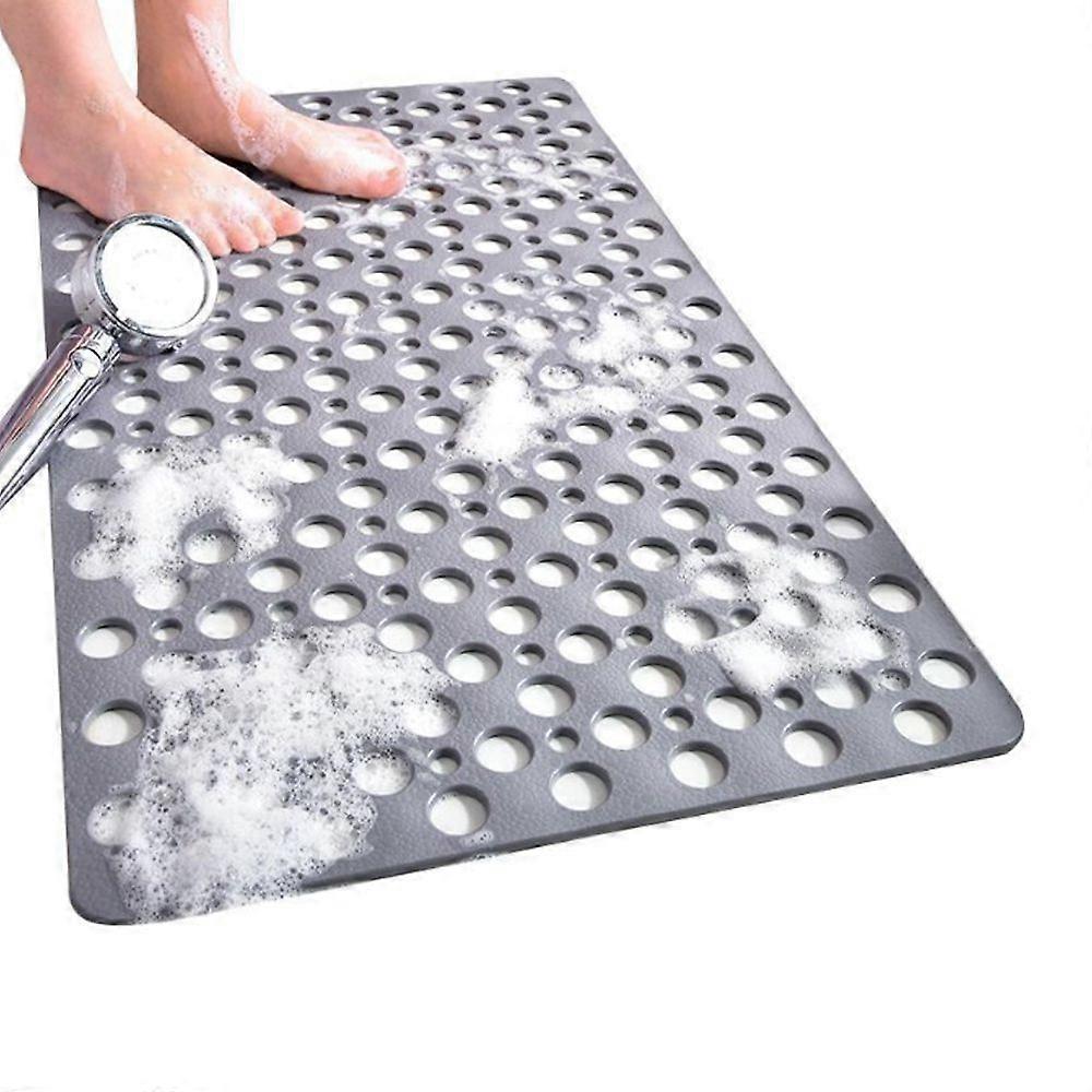 Anti-slip Bathroom Mat - Grey - 75 x 43cm - 1pc