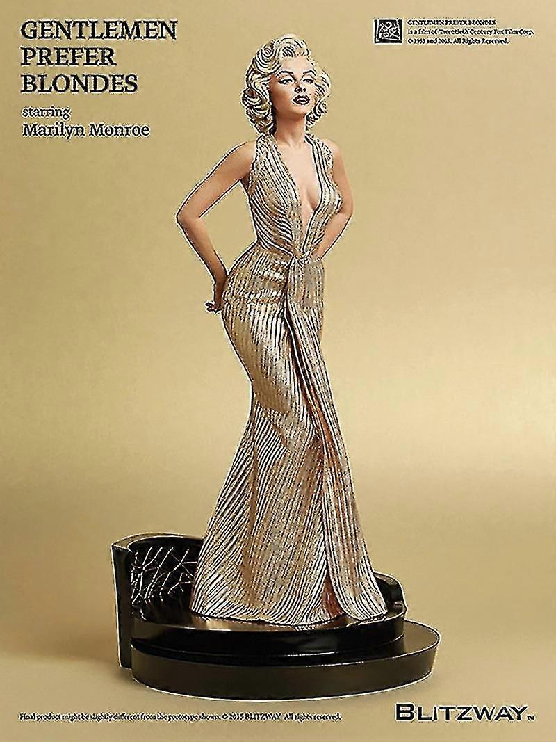 High quality marilyn monroe doll 1/4 one of the greatest actresses figurine model toy
