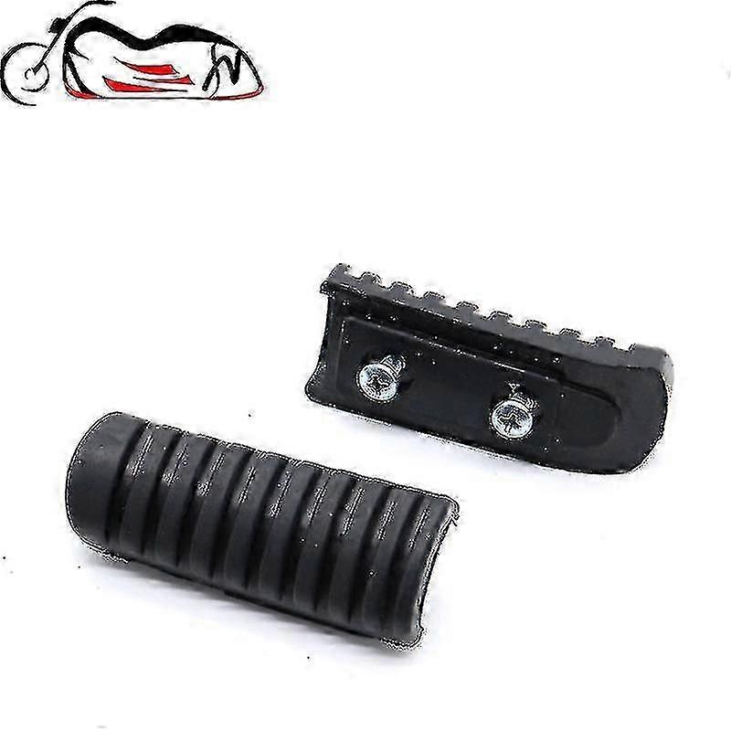 Coprigomma Pedane Anteriori Per Kawasaki Versys 650/1000, Z750, Z1000SX, Z900RS – 2 Pezzi