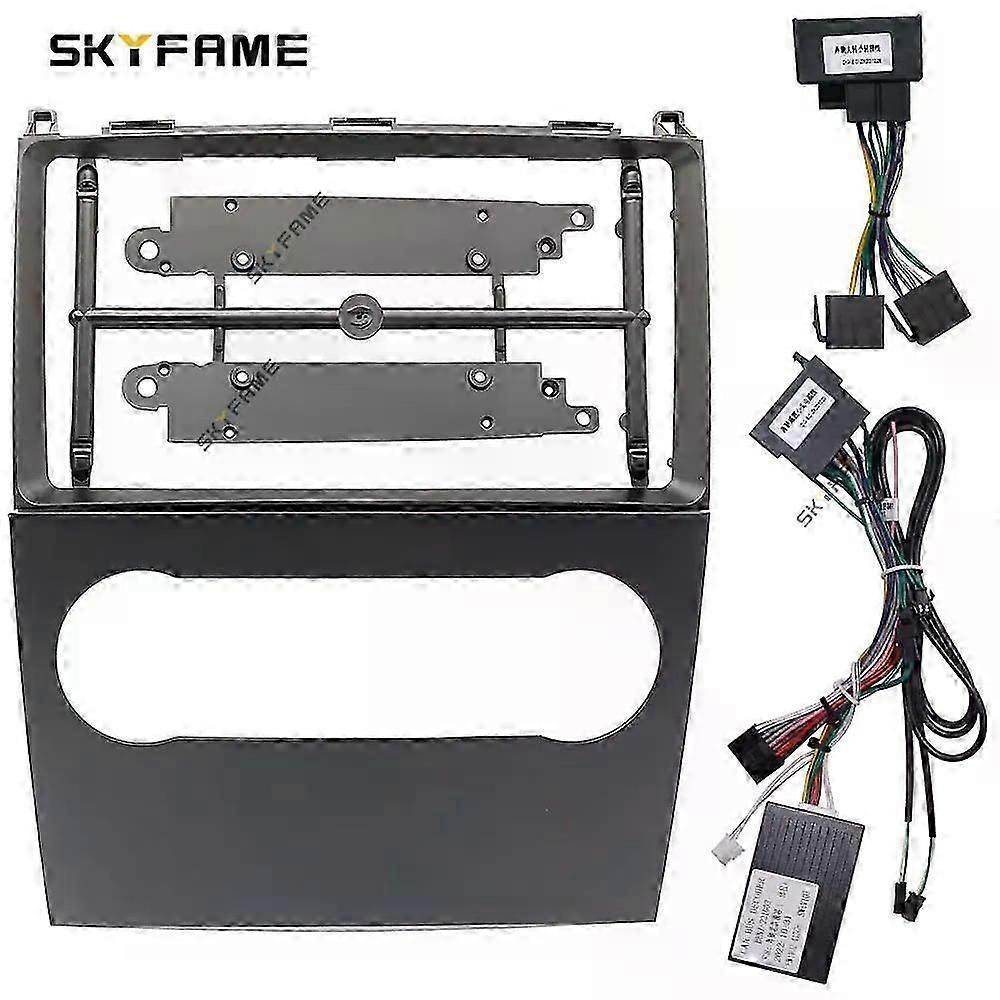 Car Frame Fascia Adapter Android Radio Dash Fitting Panel Kit For Benz W169 W245 Viano Vito W639 Sprinter B200 A\b Class W906