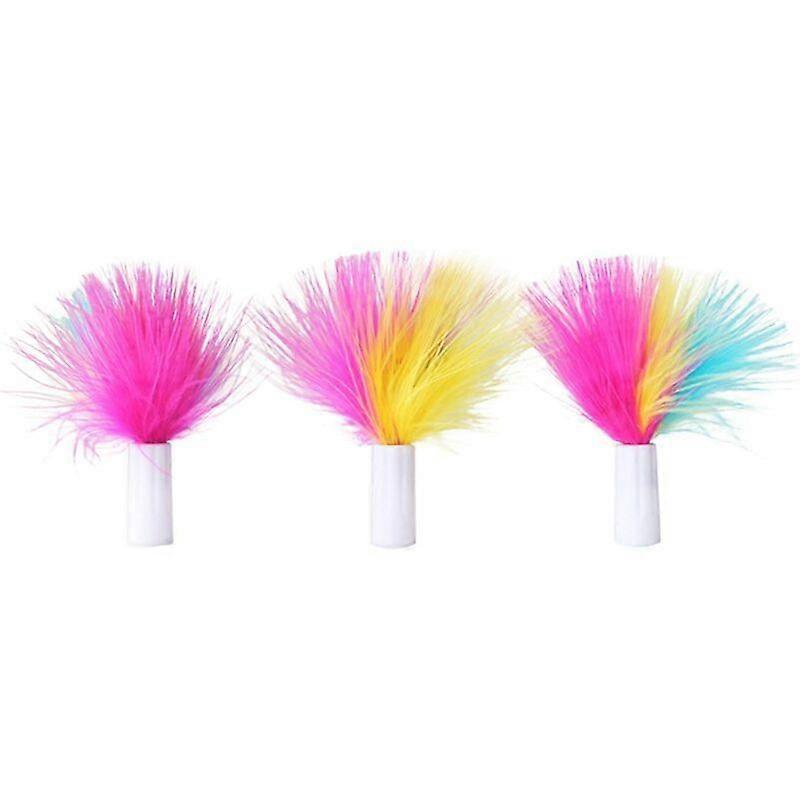 Interchangeable feathers (3 pieces) for interactive cat play