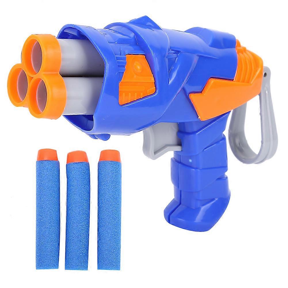 Shooting Toy Gun Soft Bullets Dart Game Pistol Birthday Gift Toys for Kid(blue)