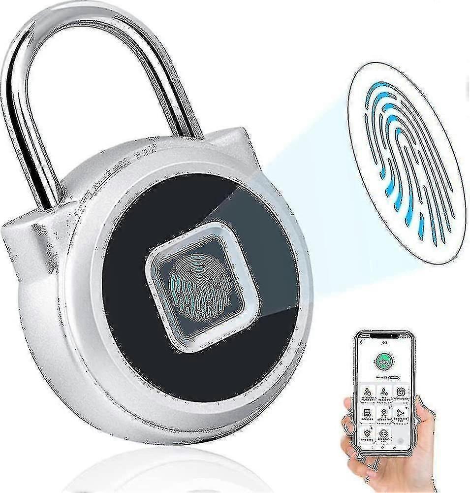 Padlock Fingerprint, Combination Lock, Padlock Lock, Fingerprint Padlock