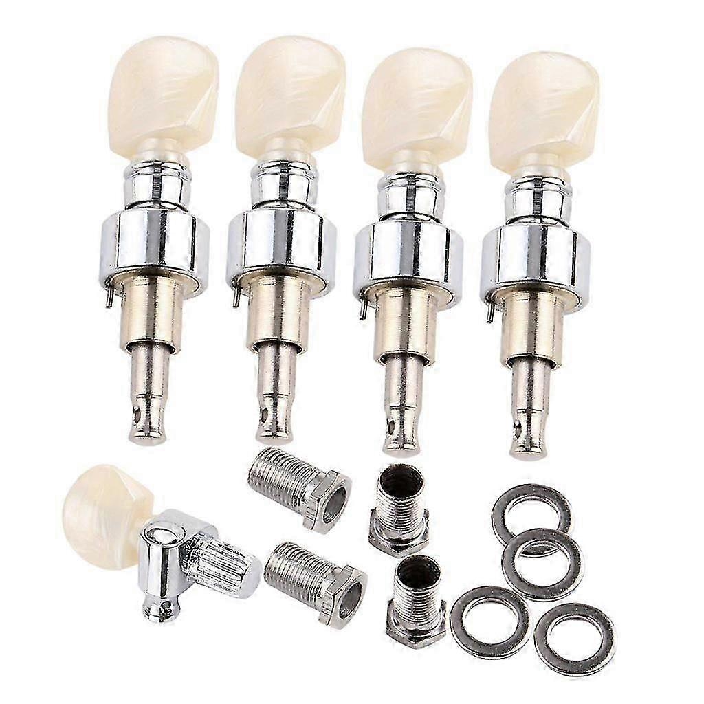 5 Stück Banjo Tuning Swirl/Key Pearled Button Geeignet für 5-Saiter