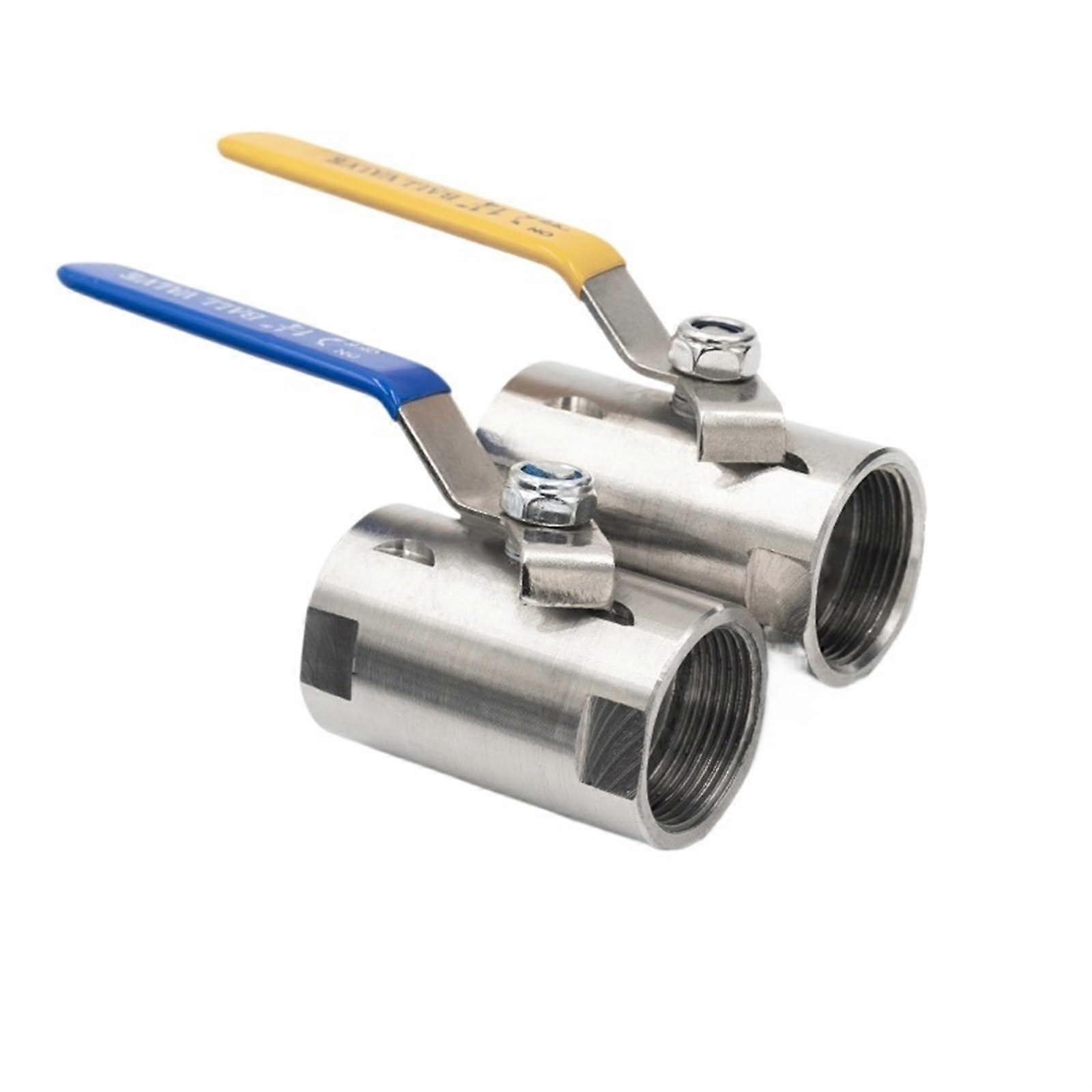 Stainless Steel Ball Valve with Internal Threads 4 Point Design DN20 Size Wire Port Valve 1 Piece Semisteel