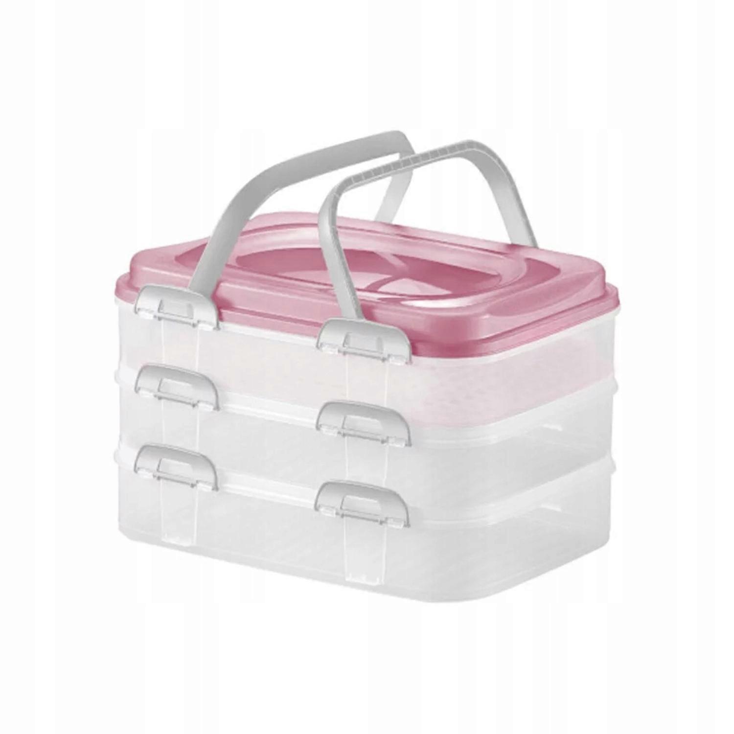 Tarro Domotti Dolce, 3 niveles, con tapa