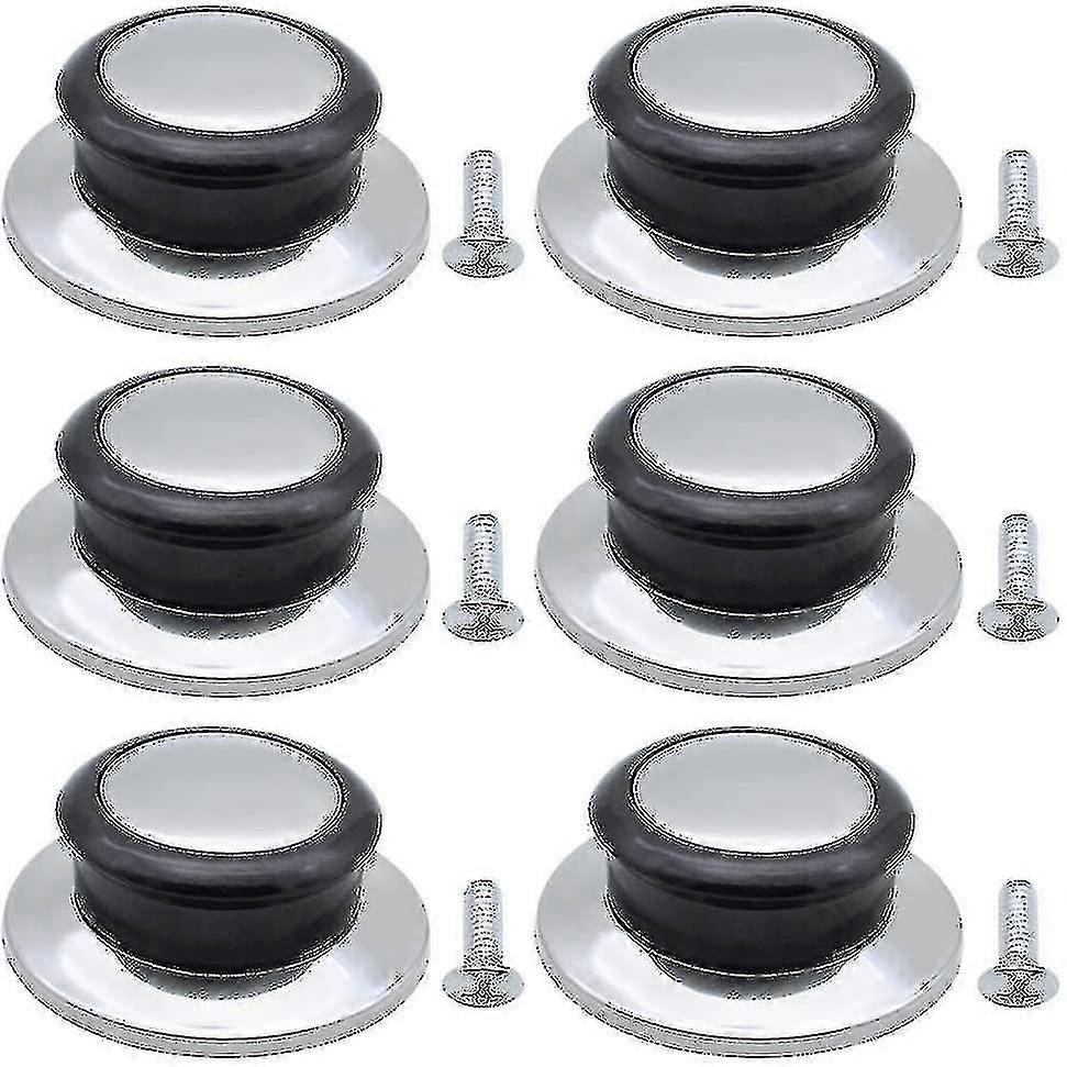 6pcs Pot Lid Knob, Universal Replacement Pan Lid Cookware Knob Handle