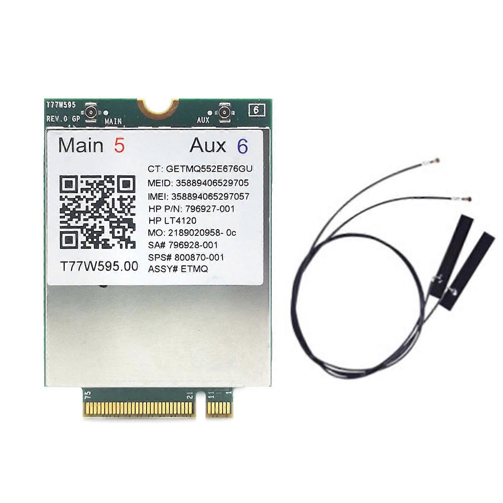 T77W595 Module 4G Module 4G 4G Module SPS : 800870 800870-001 LT4120 pour EliteBook 745 G3 755 G3 820 G3 828 G3 Notebook