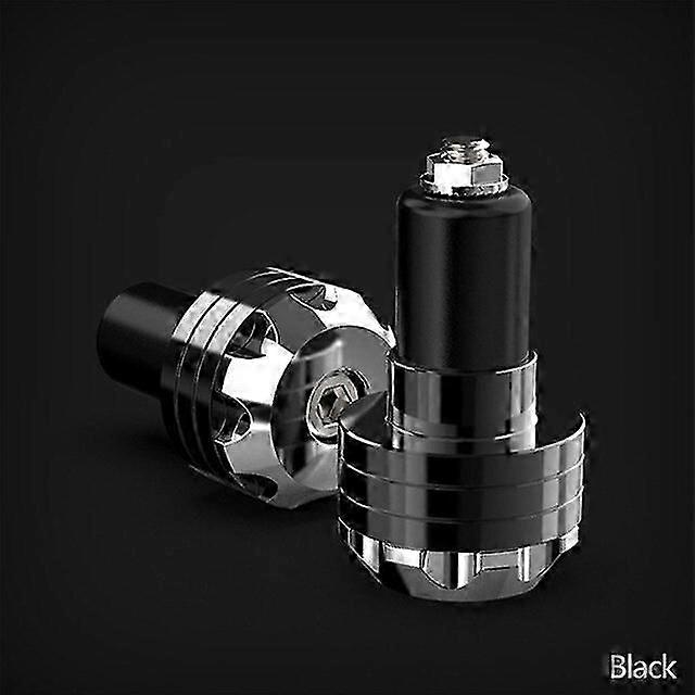 2pcs Motorcycle Scooter Handlebar Grips Bar End Cap Plugs Slider Cnc Machined Aluminum Handle Stopper