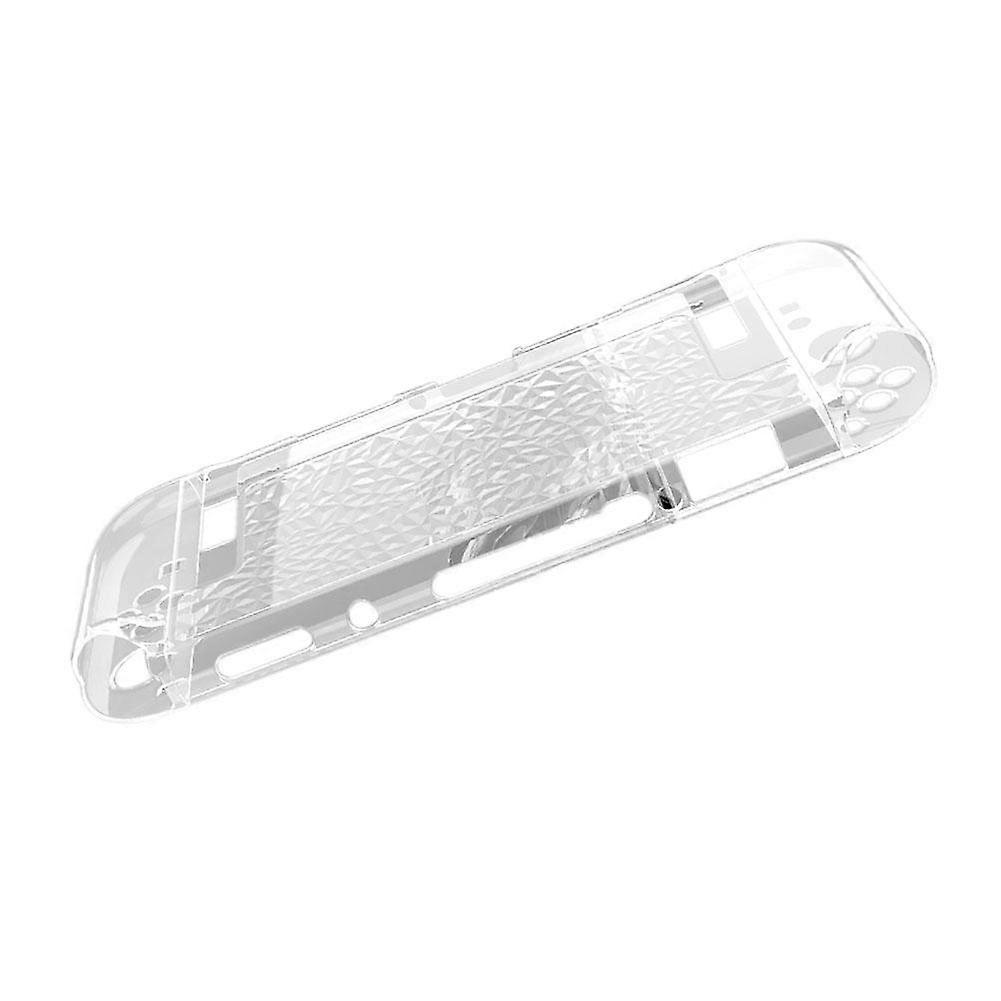 Convient pour le boîtier de protection divisé Switch2 TPU+PC Couvercle divisé à motif de diamant