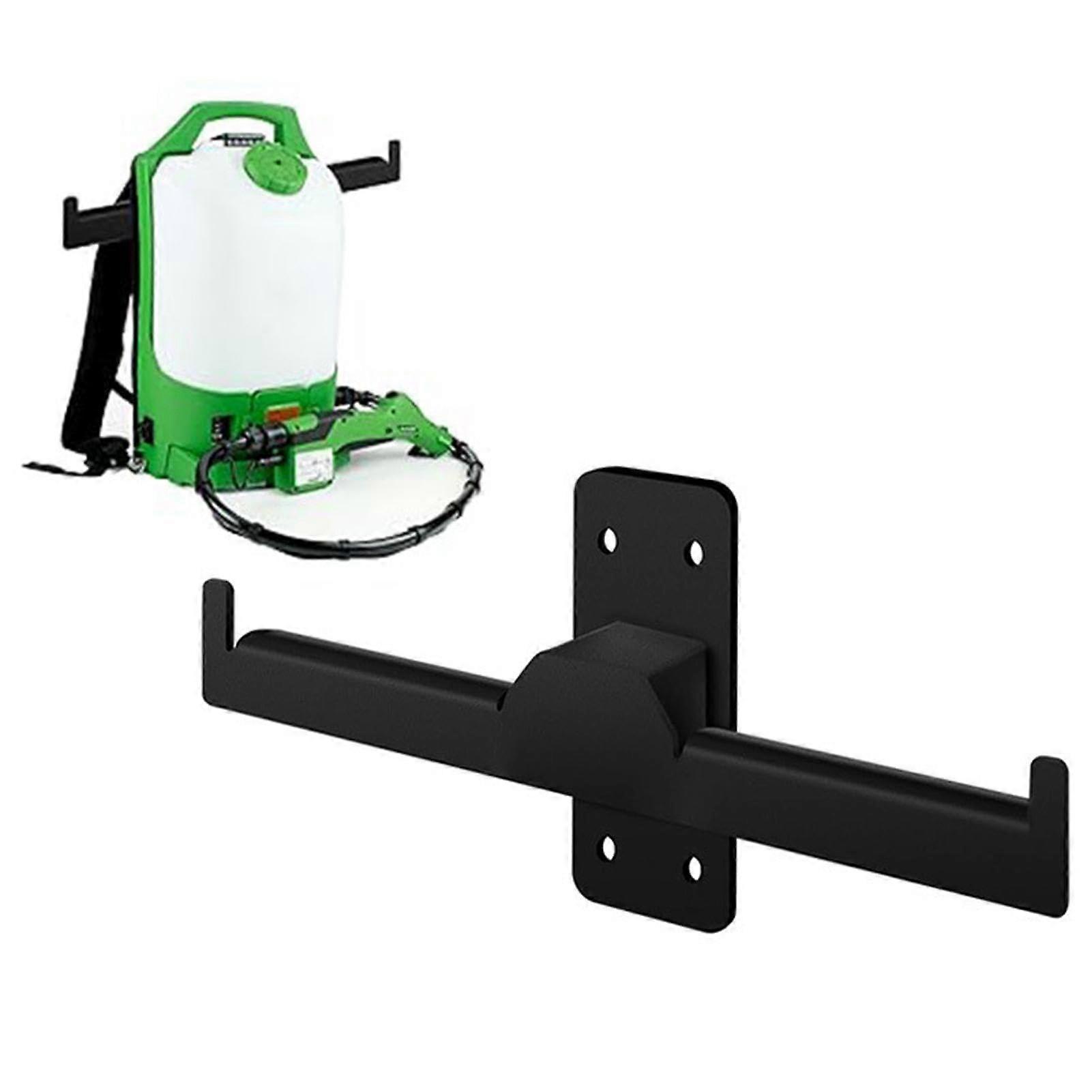 Backpack Spray Hanger Wall Mount, Steel Backpack Blower Hanger, Hunting Pack Storage, Chainsaw Chain Storage