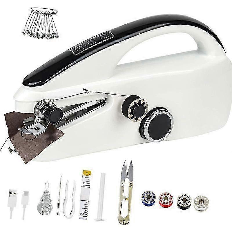 Portable Mini Sewing Machine for Quick Stitching, Practical Manual Design for Easy Use and Convenience