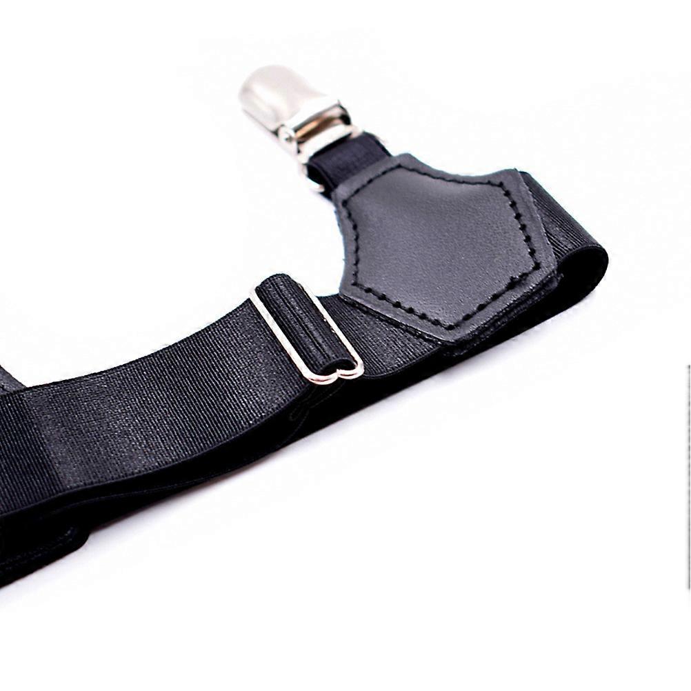 Stretchy Garter Belts, Adjustable Comfortable Clips for Men and Women, Modern Fashion
