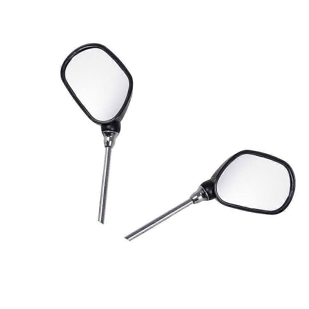 Bike Mirror Pair Rotatable Rearview Reflector for Mountain and Road Cycling – Lightweight, Scratch Resistant Lens with Handlebar Mount for Enhanced