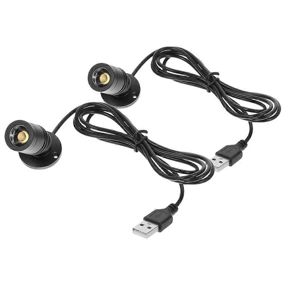 Indoor Spotlight Led Spotlights Cabinet Jewelry Display Case Lighting Simple Indoor Design 4.30X2.90X2.90CM Showcase Lighting 2Pcs