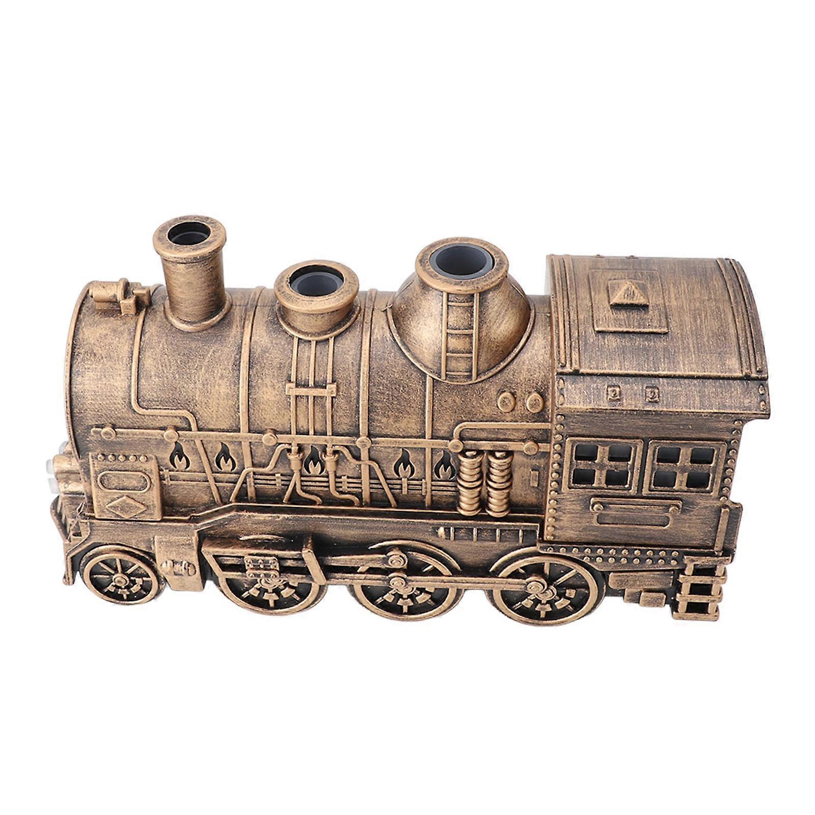 300ml Humidifier Train Shape Aromatherapy Diffuser Cool Mist Humidifiers with 2 Lighting Modes for Home Desk Office