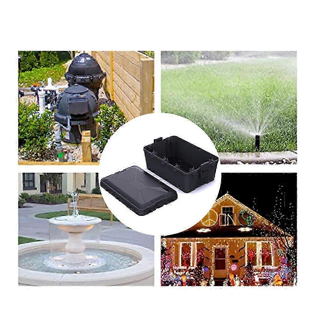 Elbox för utomhusbruk för utvändig nätsladd