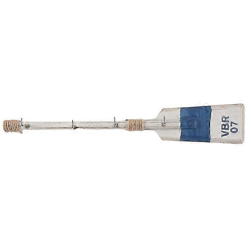 1Pc 40cm Nautical Wooden Oar Wall Decor with Hooks Paddle Adornment Coat Hooks Rack Mediterranean An