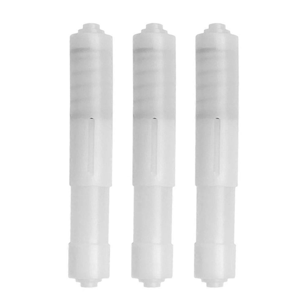 Plastic Toilet Tissue Holder Bathroom Use Easy Roll Changing Axle Design 3Pcs
