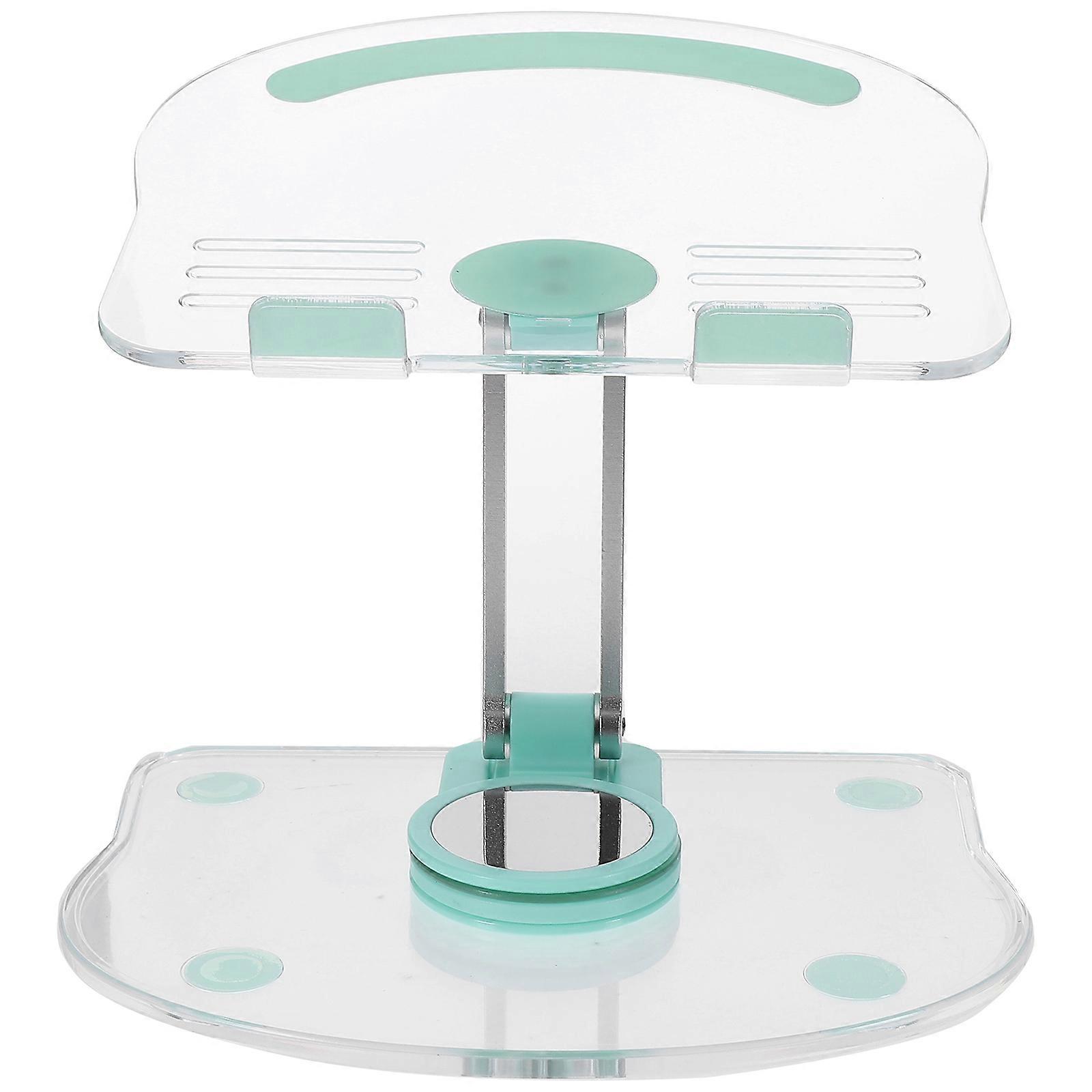 Compact Desktop Tablet Holder Adjustable Angle Stable Support For Tablet Smartphone Users 1Pcs