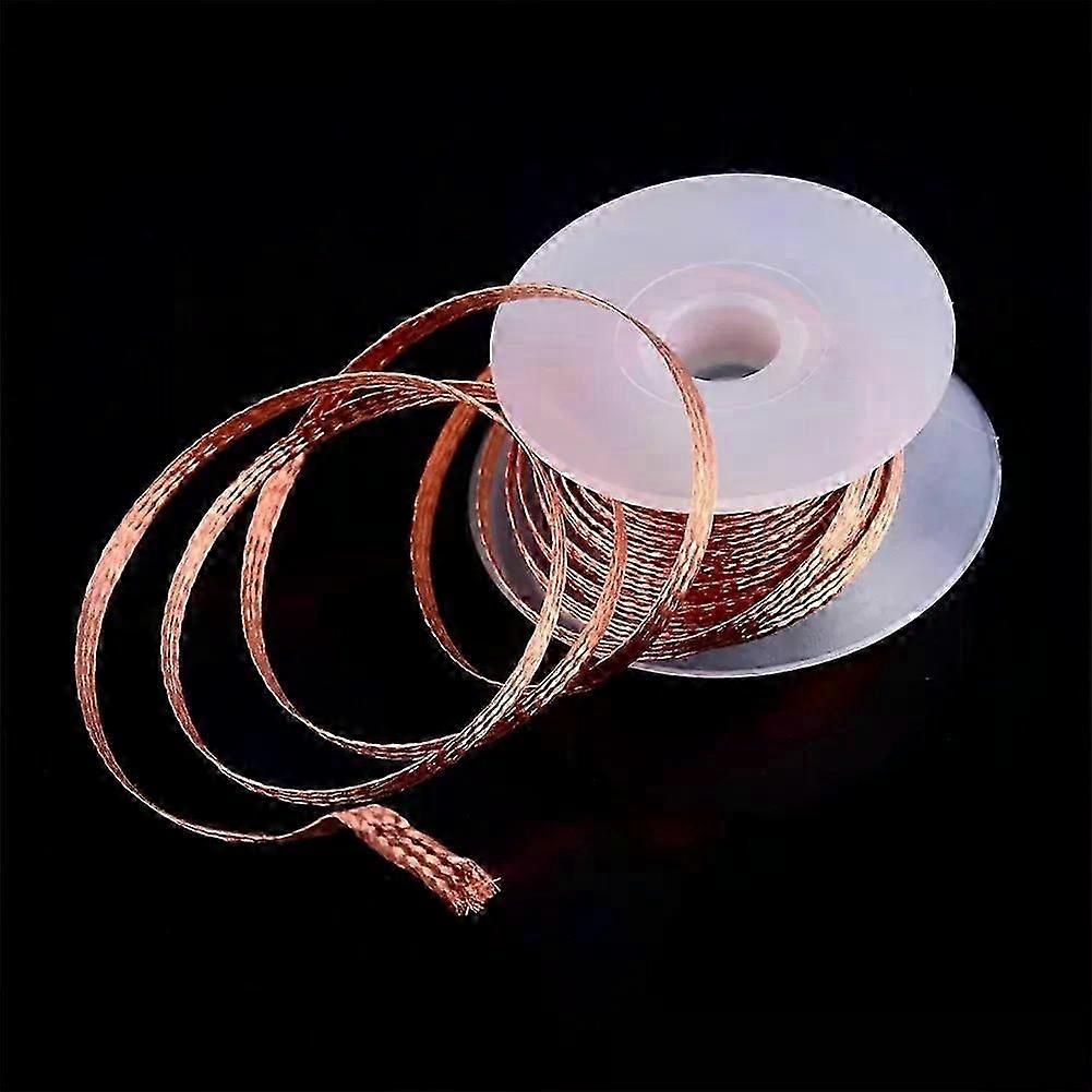 Desoldering Braid Wire 1/15/2/25/3/35mm Width 15 Meter Length Fit For  Soldering Desoldering Mesh Welding Repair Tools